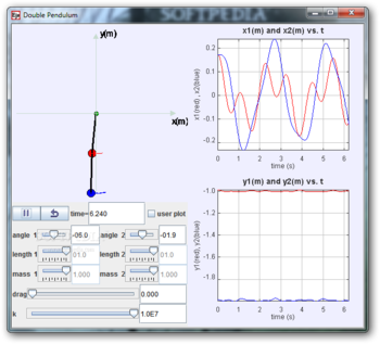 Double Pendulum screenshot