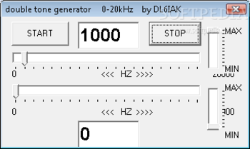 Double Tone Generator screenshot