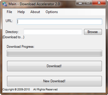 Download Accelerator screenshot