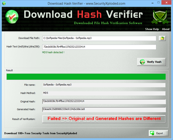 Download Hash Verifier screenshot