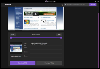 DownloaderPro screenshot