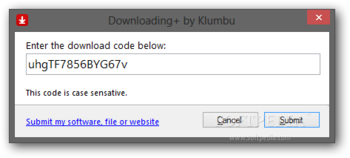 Downloading+ screenshot