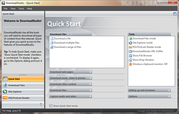 DownloadStudio screenshot