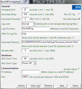 DownOff screenshot 2