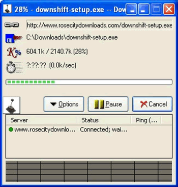 DownShift Download Manager screenshot 2