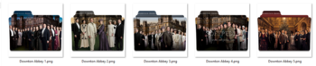 Downton Abbey Folder Icon screenshot
