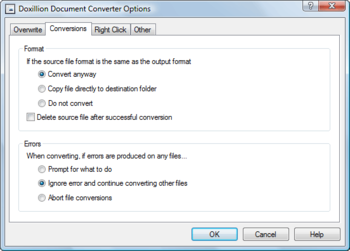 Doxillion Document Converter screenshot