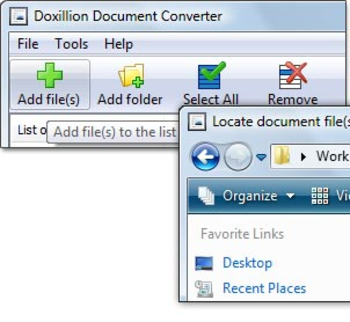 Doxillion Document Converter screenshot 2