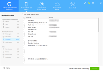 DoYourData Recovery for iPhone screenshot 3