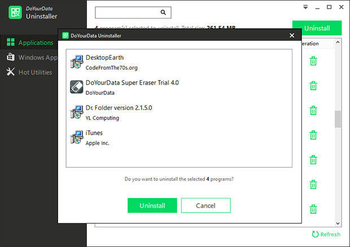 DoYourData Uninstaller Free screenshot 4