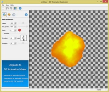 DP-Animator: Explosion screenshot