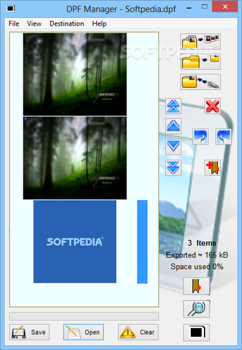 DPF Manager screenshot