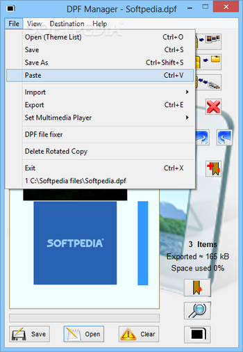 DPF Manager screenshot 2