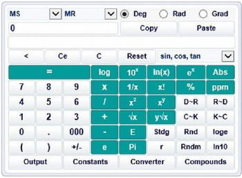 DPLS Scientific Calculator screenshot