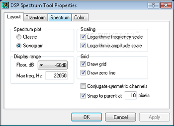 DPS Spectrum Tool screenshot