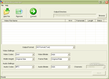 DPSOF Realmedia Converter screenshot 3