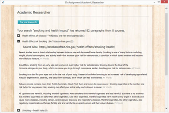 Dr Assignment Academic Researcher screenshot