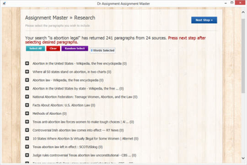 Dr Assignment Assignment Master screenshot