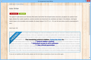 Dr Assignment Auto Writer screenshot 2