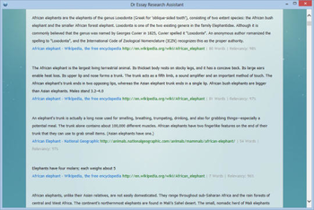 Dr Essay Research Assistant screenshot 2
