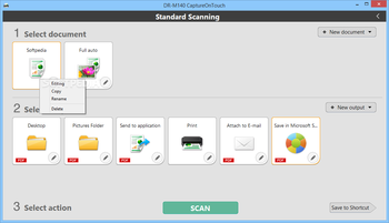 DR-M140 CaptureOnTouch screenshot