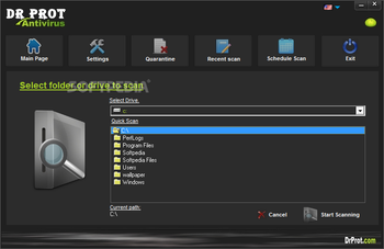 Dr Prot Antivirus screenshot 3