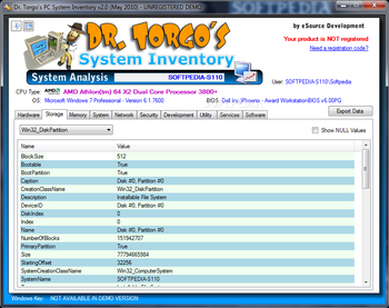 Dr. Torgo's PC System Inventory screenshot 2