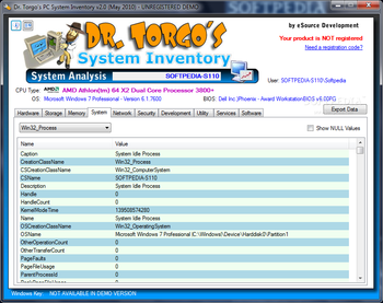 Dr. Torgo's PC System Inventory screenshot 4