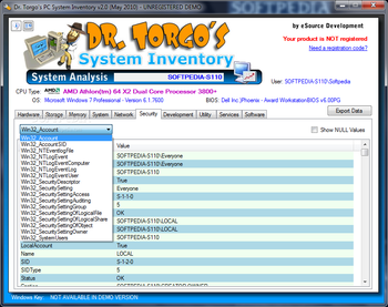 Dr. Torgo's PC System Inventory screenshot 6