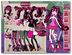 Draculaura Fashion screenshot 2