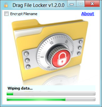 Drag File Locker screenshot 2