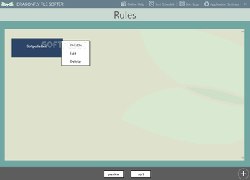 Dragonfly File Sorter (formerly Peacock File Sorter) screenshot