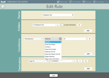 Dragonfly File Sorter (formerly Peacock File Sorter) screenshot 2