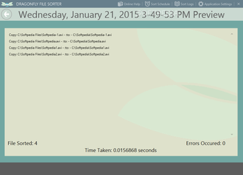 Dragonfly File Sorter (formerly Peacock File Sorter) screenshot 4