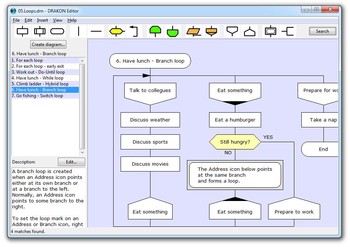 DRAKON Editor screenshot 2