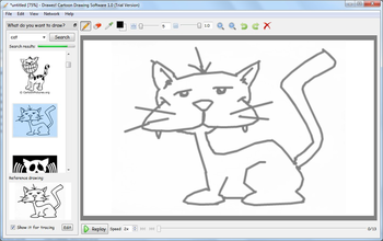 Drawez! Cartoon Drawing Software screenshot