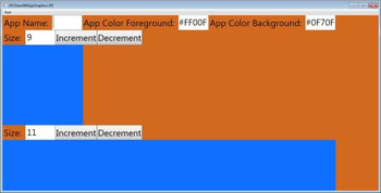 DrawW8AppGraphics screenshot