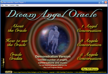 Dream Angel Oracle screenshot