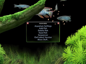 Dream Aquarium Screensaver screenshot 2