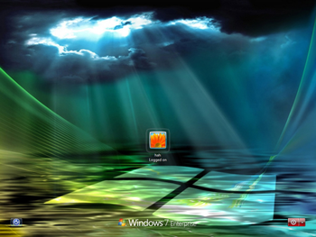 Dream Ocean Winodows 7 Logon Screen screenshot