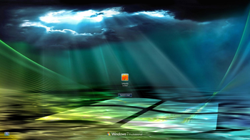 Dream Ocean Winodows 7 Logon Screen screenshot