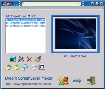 Dream Screensaver Maker screenshot