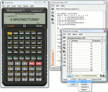 DreamCalc DCS Scientific Calculator screenshot 3