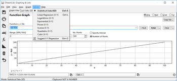 DreamCalc Graphing Edition screenshot 8