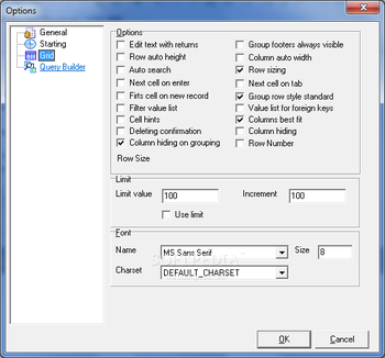 DreamCoder for MySQL Enterprise Freeware screenshot 7