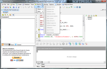 DreamCoder for Oracle Enterprise Freeware Edition screenshot 6