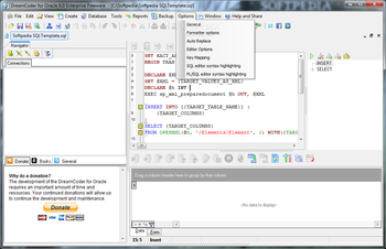 DreamCoder for Oracle Enterprise Freeware Edition screenshot 7