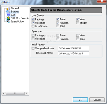 DreamCoder for Oracle Enterprise Freeware Edition screenshot 9