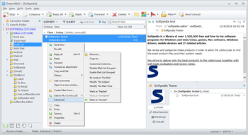 DreamMail screenshot 2