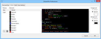 DreamPie screenshot 6